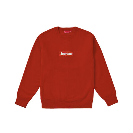 Supreme Cross Box Logo Hooded Sweatshirt 'Red' | Men's Size L