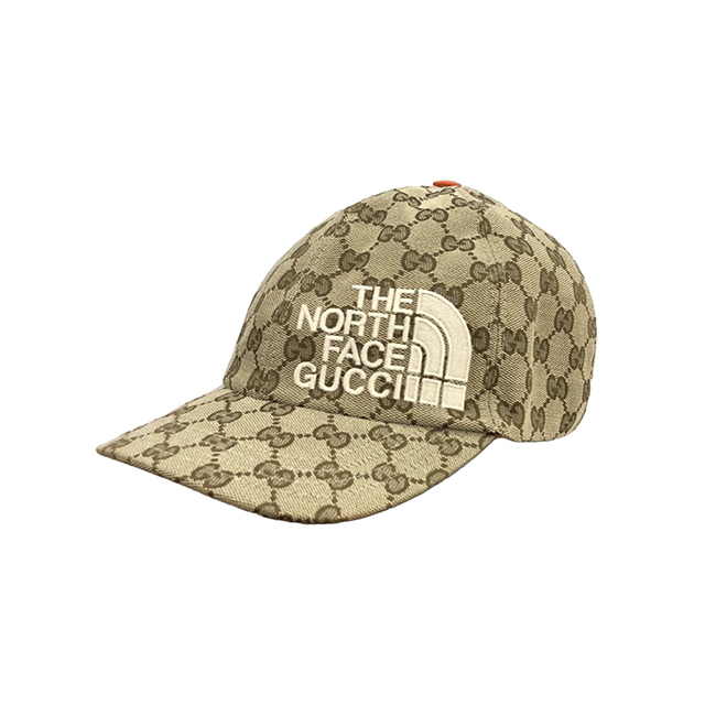GG Supreme baseball hat in beige and ivory