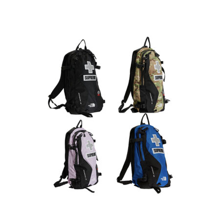 Supreme north hotsell face backpack silver