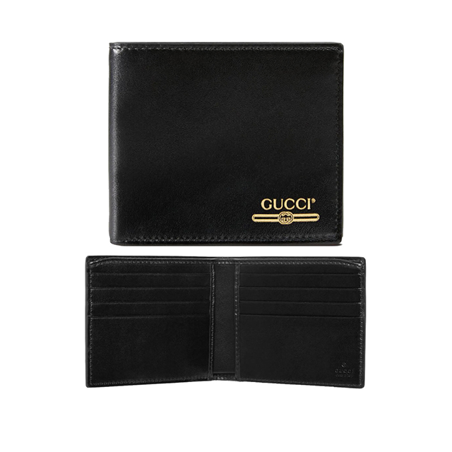 Gucci Logo Card Holder Leather Card Holder - Black Wallets, Accessories -  GUC1352828